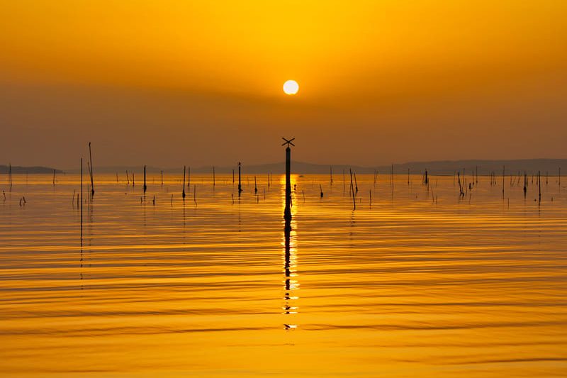 Atardecer en playa - Villa Valentina